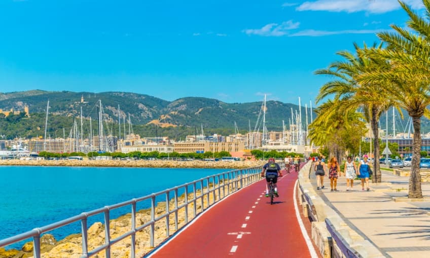 Promenade of Palma de Mallorca