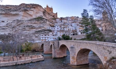 Roman bridge (Alcala del Jucar - Spain)